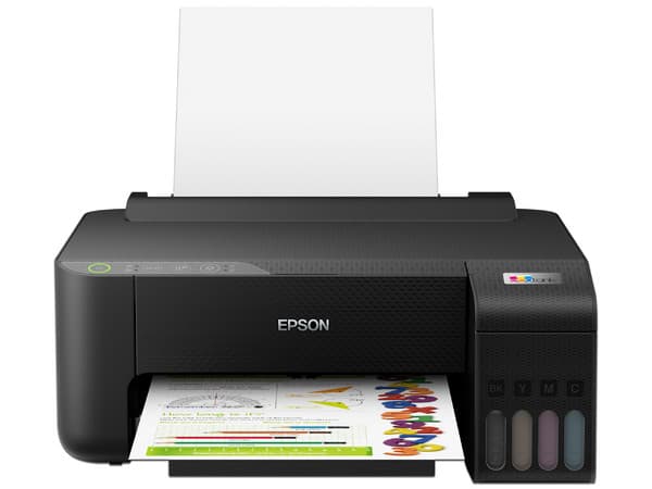 Impresora con Sistema de Tanques de Tinta Epson EcoTank L1250, Resolución de Impresión de hasta 5760 x 1440 dpi, Wi-Fi Direct, USB.