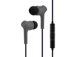 Audífonos Hune Haya con Micrófono, 3.5mm, Color Gris. - imagen 2