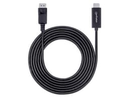 Cable de Vídeo Manhattan de DisplayPort a HDMI (M-M), 3m. Color Negro. - imagen 2