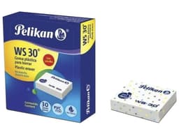 Paquete de Borradores Pelikan WS-30,  20 piezas, Color Blanco. - imagen 1