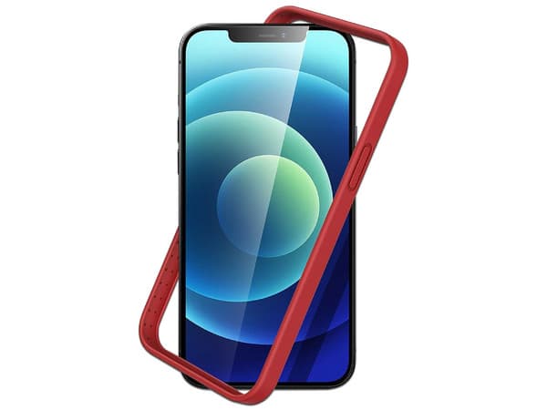 Funda Bumper ESR Cloud para iPhone 12 y 12 Pro. Color Rojo.