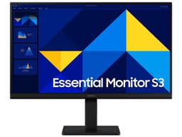 Monitor Samsung Essential  S3 de 22", Resolución 1920 x 1080 (Full HD 1080p), 5 ms, 100Hz, Color Negro. - imagen 1