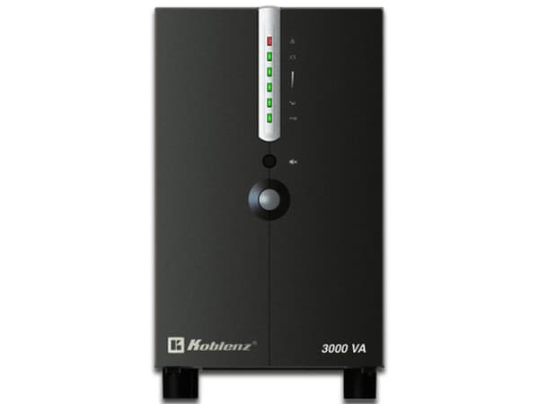 No-Break Koblenz  30018 USB/R, 3000VA / 1800W , 8 contactos.