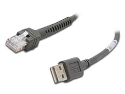 Cable USB Motorola de USB 2.0 (macho) a RJ45 (macho), 2.1m. Color gris. - imagen 2