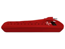 Supresor de picos Rojo Koblenz SS-300-C de 300J con 6 Contactos Aterrizados y Switch On/Off. - imagen 2