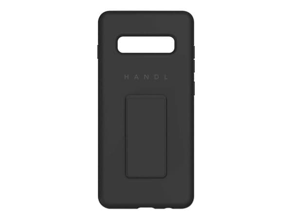 Funda Protectora HANDL Soft Touch para Samsung S10. Color Negro.