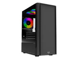 Gabinete Gamer Balam Rush NYX GI730, Mid-Tower, Micro-ATX (no incluye fuente de poder). Color Negro. - imagen 1