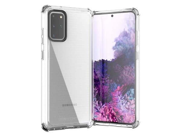 Funda Uso Rudo Ballistic Jewel Spark, para Samsung S20. Diseño Transparente.