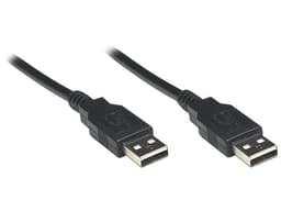 Cable USB 2.0 Manhattan (M-M), 1.8m. Color Negro. - imagen 2