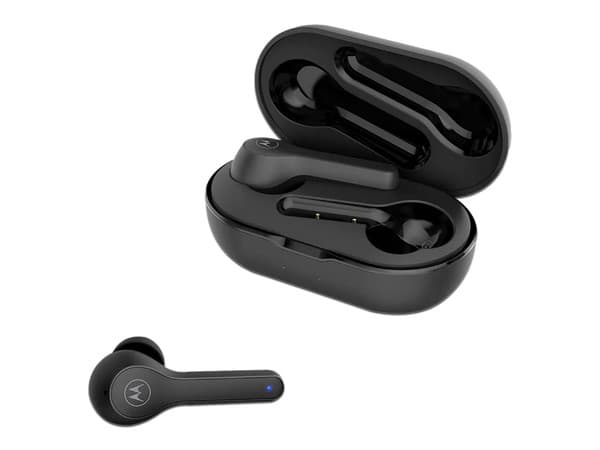 Audífonos Inalámbricos Moto Buds 085 con Estuche de Carga, Bluetooth. Color Negro