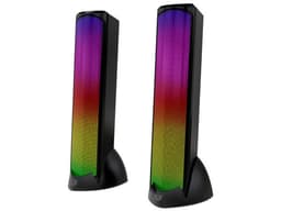 Bocina inalámbrica Gamer Balam Rush GLIMM TOWER BG575, LED, Bluetooth, Color Negro. - imagen 1