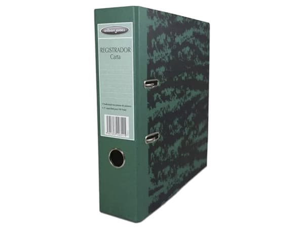 Registrador ACCO Brands Tamaño Carta, Hasta 700 Hojas, Color Verde Marmoleado.