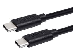 Cable de Datos CHOETECH, USB-C a USB-C (M-M), 3 M, 60W, 3Amp, Universal. Color Negro. - imagen 2
