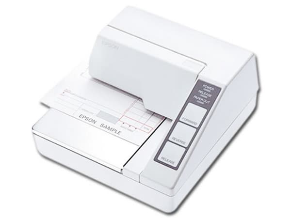 Miniprinter para Recibos Epson TM-U295-272 con 7 Agujas, Color Blanco