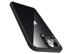 Funda ESR Hybrid Case para iPhone 12 Mini. Transparente con borde negro. - imagen 3