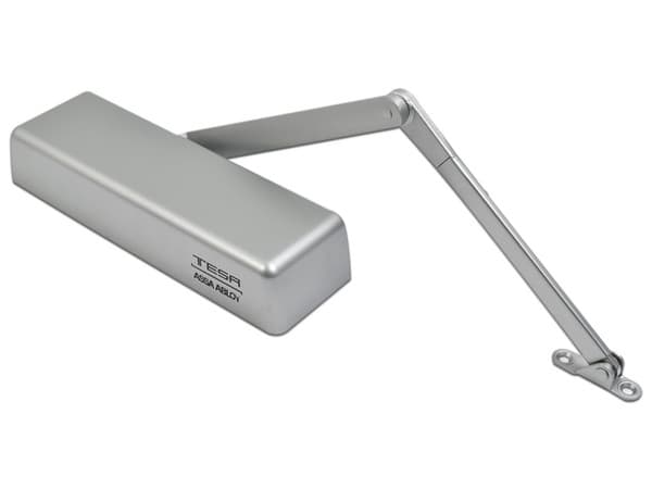 Cierrapuertas de Uso rudo AccessPRO para exterior, soporta hasta 150Kg.