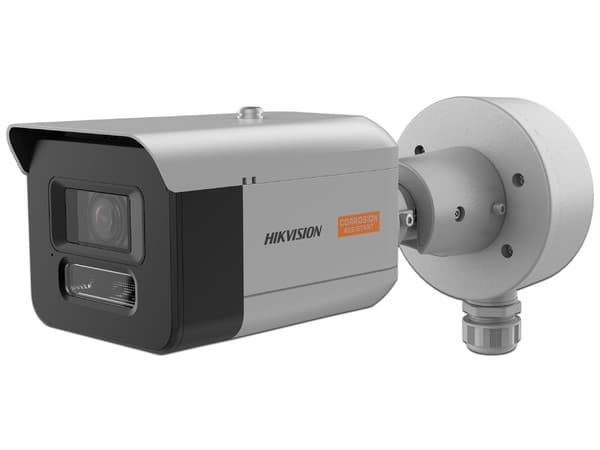 Cámara de Vigilancia Tipo Bala HIKVISION DS-2XC3T46G0H-LISU(PA) de 4MP, Lente 2.8mm (2688 x 1520), IR de hasta 40m, IP68. Color Blanco.