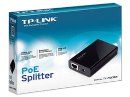Splitter PoE Tp-LinK TL-POE10R, une la señal de datos de un switch junto con la energía de un adaptador de corriente para ofrecer una salida PoE.  - imagen 2