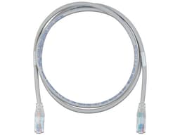 Cable de Red Belden Cat6a UTP, Conector RJ-45 (M-M), 24 AWG, 3m. Color Gris. - imagen 1