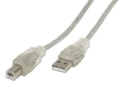 Cable Manhattan USB 2.0 A macho/ B macho de 4.5 Mts. para Impresora y Escáner                            - imagen 1