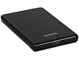 Disco Duro Portátil ADATA SLIM HV620S de 1TB, USB 3.1. Color Negro. - imagen 1