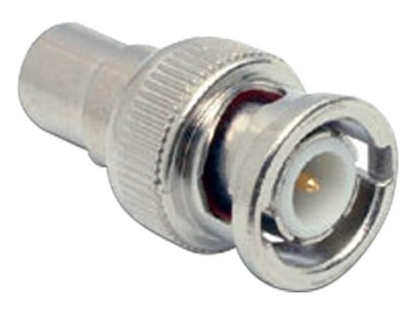 Adaptador BNC Venti, RCA a BNC, Color Gris.