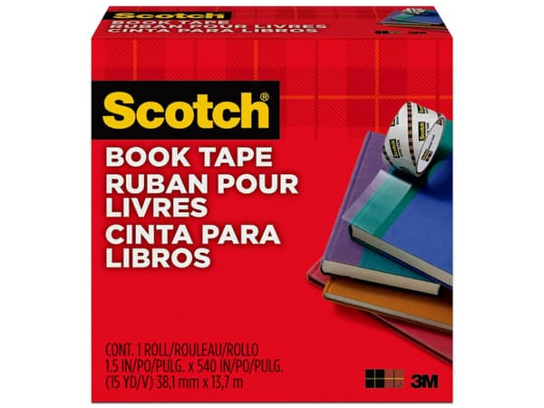 Cinta 3M Book Tape 0.050x13Mts