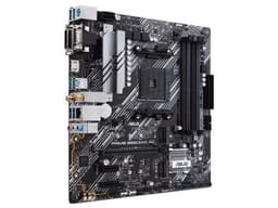 T. Madre ASUS PRIME B550M-A AC, Chipset AMD B550,Soporta: AMD Ryzen 3ra, 4ta y 5ta Generación, Socket AM4,Memoria: DDR4 4600/3866/2133 MHz, 128GB Max,Integrado: Audio HD, Red, Wi-Fi 5,USB 3.2, SATA 3.0, M.2,Micro-ATX, Ptos: 1xPCIE 4.0 x16. - imagen 3