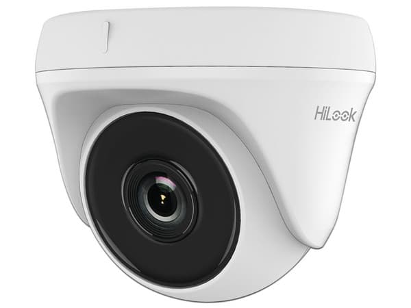 Cámara Tipo Domo HiLook THC-T150-P de 5MP, IR hasta 20m.