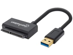 Cable Adaptador Manhattan USB 3.0 a SATA III para Disco Duro de 2.5". - imagen 1