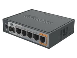 Router MikroTik RB760IGS con 5 Puertos Gigabit Ethernet y 1 Puerto SFP, Dual Core, PoE in, PoE Out. - imagen 2