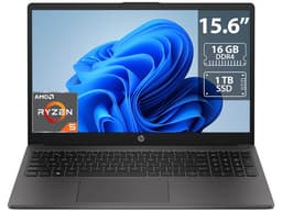 Laptop HP 255 G10: Procesador AMD Ryzen 5 7530U (hasta 4.5 GHz), Memoria de 16GB DDR4, SSD de 1TB, Pantalla de 15.6" LED, Video Radeon Graphics, S.O. Windows 11 Home (64 Bits). - imagen 1