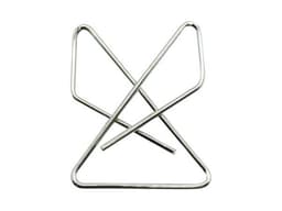 Clip Tipo Mariposa Nextep Niquelado,#2, 40mm, 50 Clips. - imagen 1