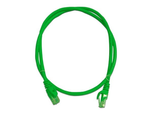 Cable de parcheo Enson de RJ-45 (Macho) a RJ-45 (Macho) de 0.9m. Color Verde.
