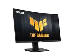 Monitor Gamer Curvo ASUS TUF Gaming VG24VQER de 23.6", Resolución 1920 x 1080 (Full HD 1080p), FreeSync, ELMB Sync, Trace Free, 180Hz, 1ms, Color Negro. - imagen 2