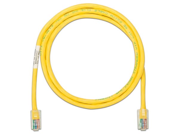 Cable de Parcheo Panduit NK5EPC3YLY de 1 m, Cat5e, Color Amarillo.