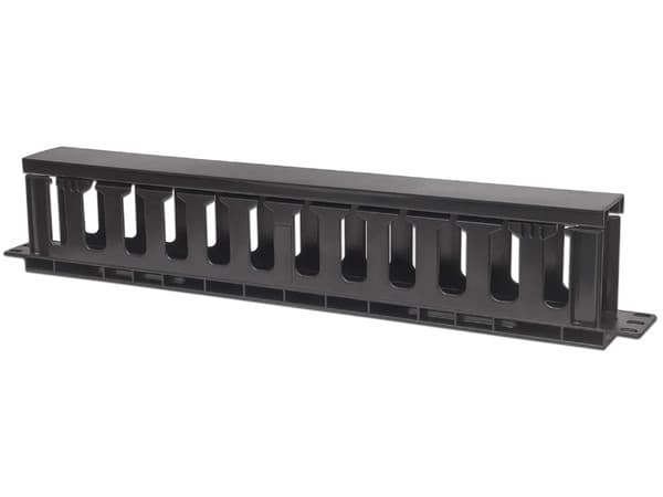 Organizador de cables de red Intellinet 714679 de 19", 1U.