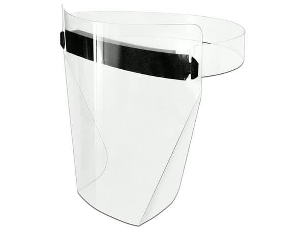 Careta de protección Anti Covid-19 con Ajustador, 1 pieza.