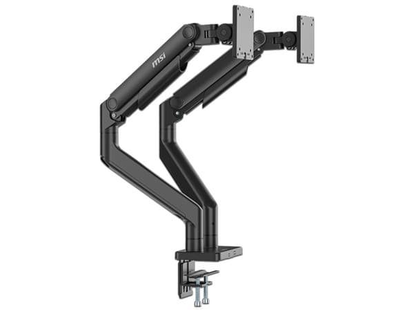 Soporte para Monitor MSI MAG MT201D, Soporta 2 Monitores, Soporta Monitores de hasta 45", Color Negro.