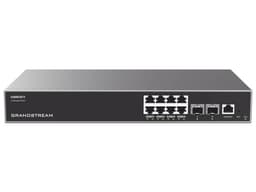 Switch Capa 3 administrable con 8 puertos 10/100/1000 Mbps, 2 puertos SFP Uplink, compatible con GWN Cloud. - imagen 1
