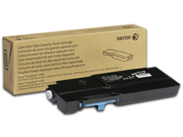 Cartucho de tóner Xerox, Cian, Modelo: 106R03522.