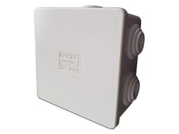 Caja de derivación Gewiss GW-44-003, 6 Entradas, Autoextinguible, IP44, IK07. - imagen 1