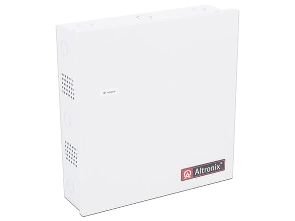 Fuente de 12 Vcd 4A ó 24 Vcd, 1 salida, Con capacidad de baterías de respaldo.