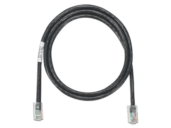 Cable de parcheo UTP Panduit NK6PC14BUY Cat5e, RJ-45, 2m. Color Negro.