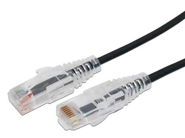 Cable de Parcheo Linkedpro LP-UT6A-700-BK28, Slim, UTP, Cat6A, 7m, Color Negro, Diámetro Reducido 28 AWG.