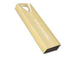 Unidad Flash USB 2.0 Hyundai de 16 GB. Color Oro. - imagen 2