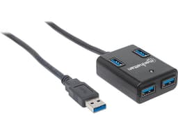 Hub Manhattan USB 3.0 Super Speed de 4 Puertos. - imagen 2