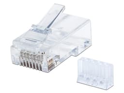 Plugs RJ-45 Intellinet, Cat6, UTP, bote con 90 piezas. - imagen 2