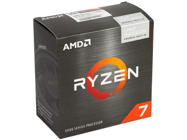 Procesador AMD Ryzen 7 5700G de Quinta Generación, 3.8 GHz (hasta 4.6 GHz) con gráficos Radeon, Socket AM4, Caché 16MB, Octa-Core, 65W.