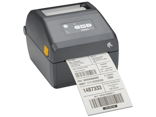 Impresora Térmica para etiquetas Zebra ZD421, 203 ppp, USB. Color Negro.